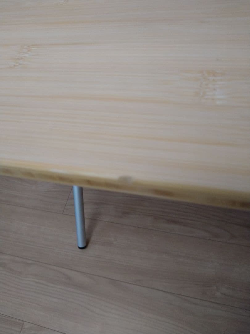  peak ワンアクションテーブルロング竹 収納ケース付き