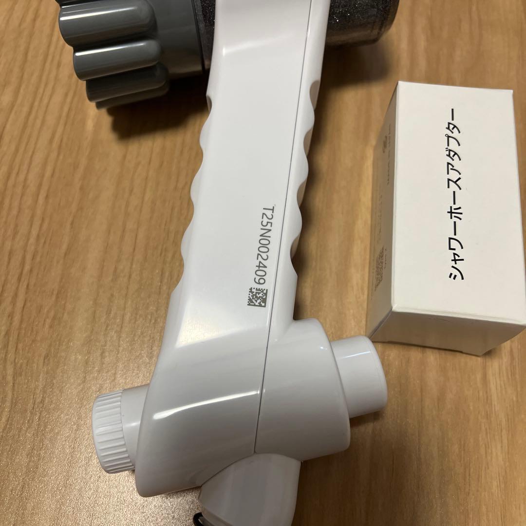 ミラブルシャワーヘッド T25N00240 ホワイト/グレー　新品