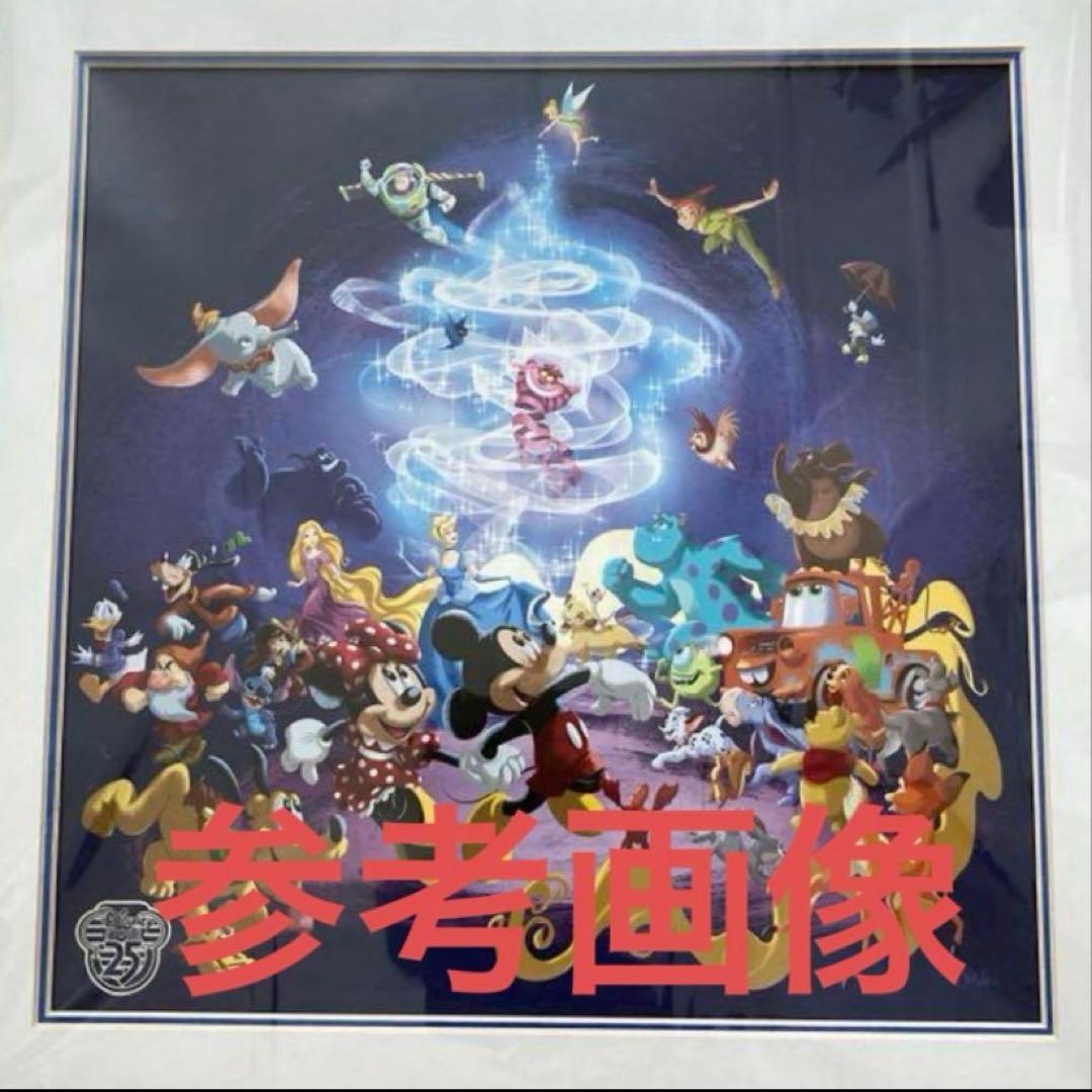 ディズニーストア　25周年　アートパネル　ポイント景品　Disney