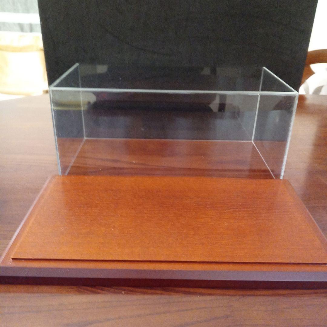 ミニカー京商　京商1/18ミニカー用ディスプレイアクリルケース　木製台座