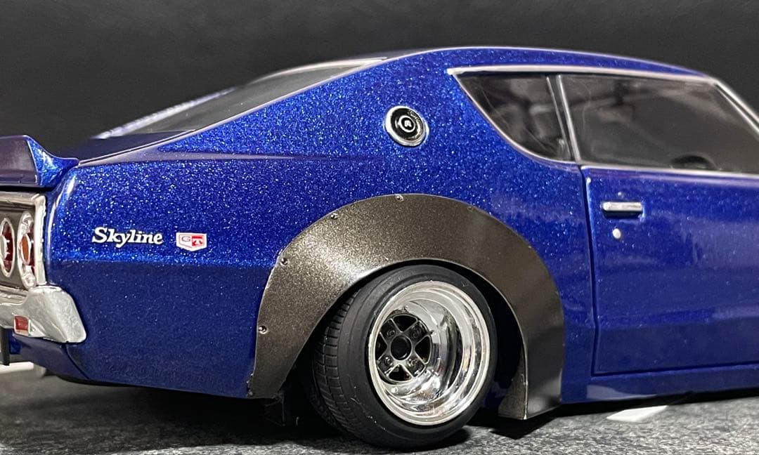 1/24 アシェット 国産名車 スカイライン ケンメリ 旧車 改造車 カスタム