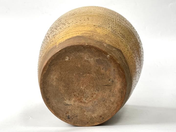 骨董　古美術　権兵衛焼　水指　御立山権兵衛作　出雲　楽山　島根　塗蓋