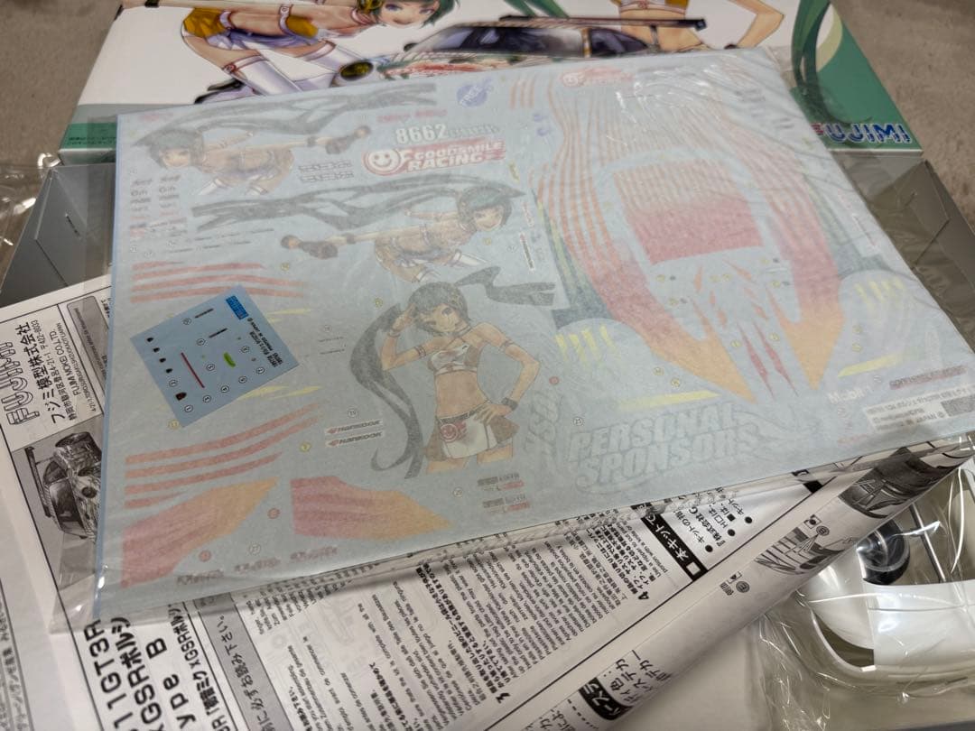 フジミ 1/24 ポルシェ911 GT3R初音ミク×GSRポルシェ