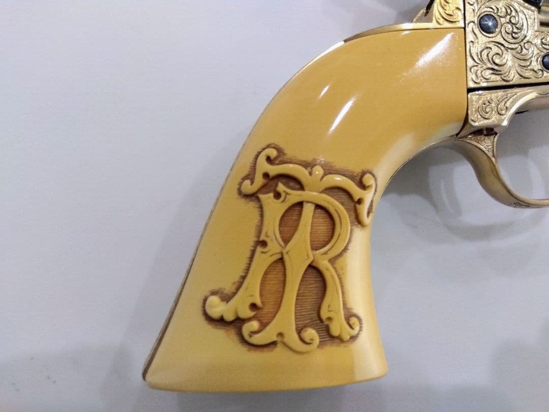 フランクリンミント テディ・ルーズベルト・リボルバーモデルガン金属製装飾銃