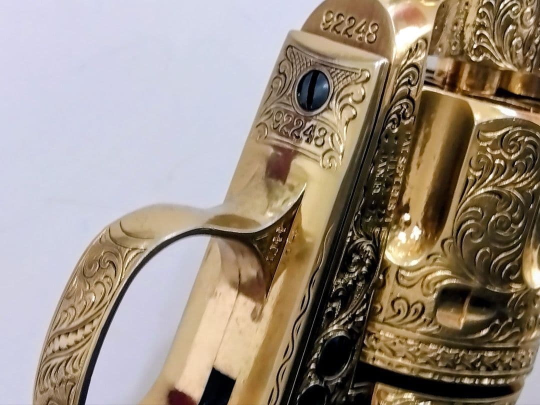 フランクリンミント テディ・ルーズベルト・リボルバーモデルガン金属製装飾銃