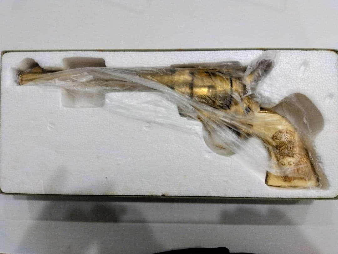 フランクリンミント テディ・ルーズベルト・リボルバーモデルガン金属製装飾銃