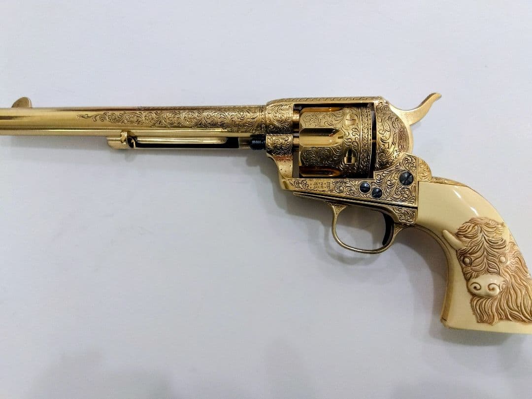 フランクリンミント テディ・ルーズベルト・リボルバーモデルガン金属製装飾銃