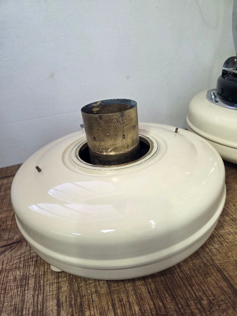 激レア　オリジナルハーラー　部品　真鍮タンク　ビンテージストーブ　キャップ付き