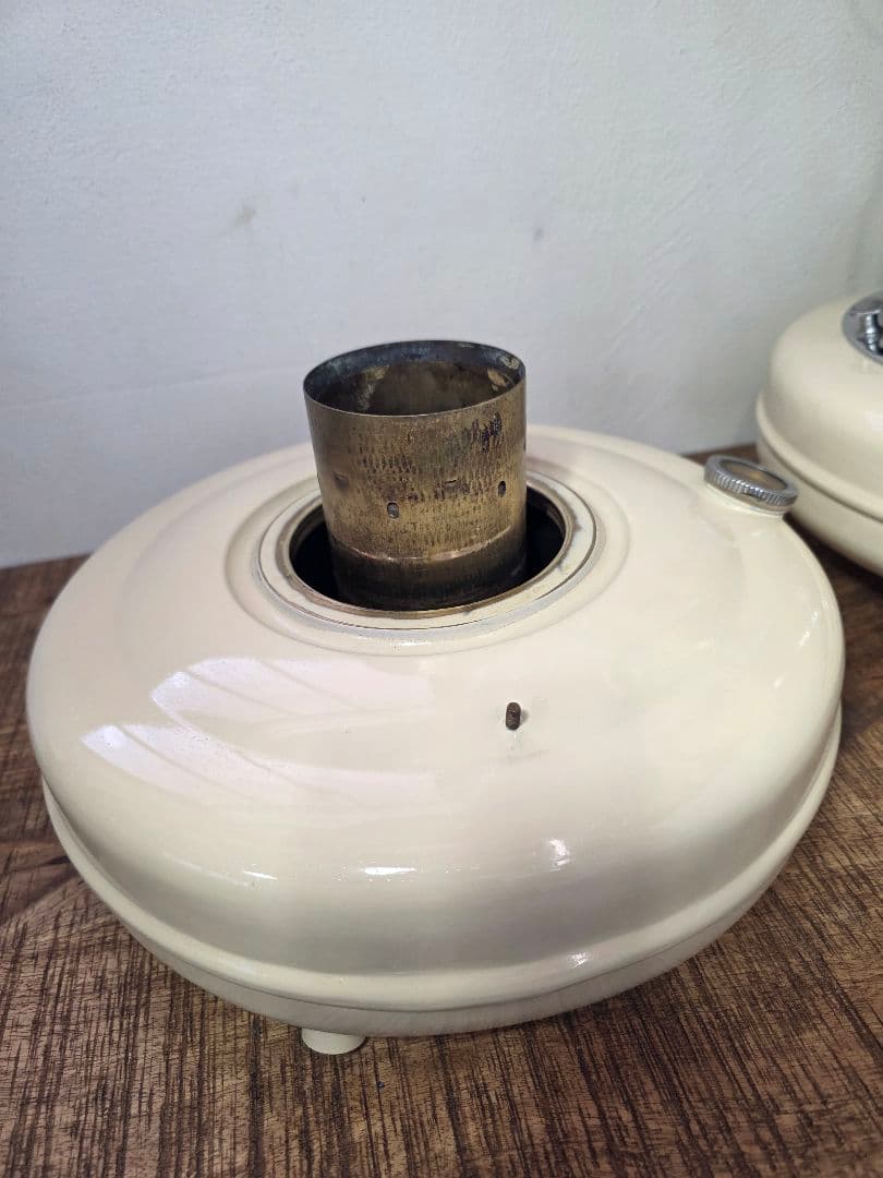 激レア　オリジナルハーラー　部品　真鍮タンク　ビンテージストーブ　キャップ付き