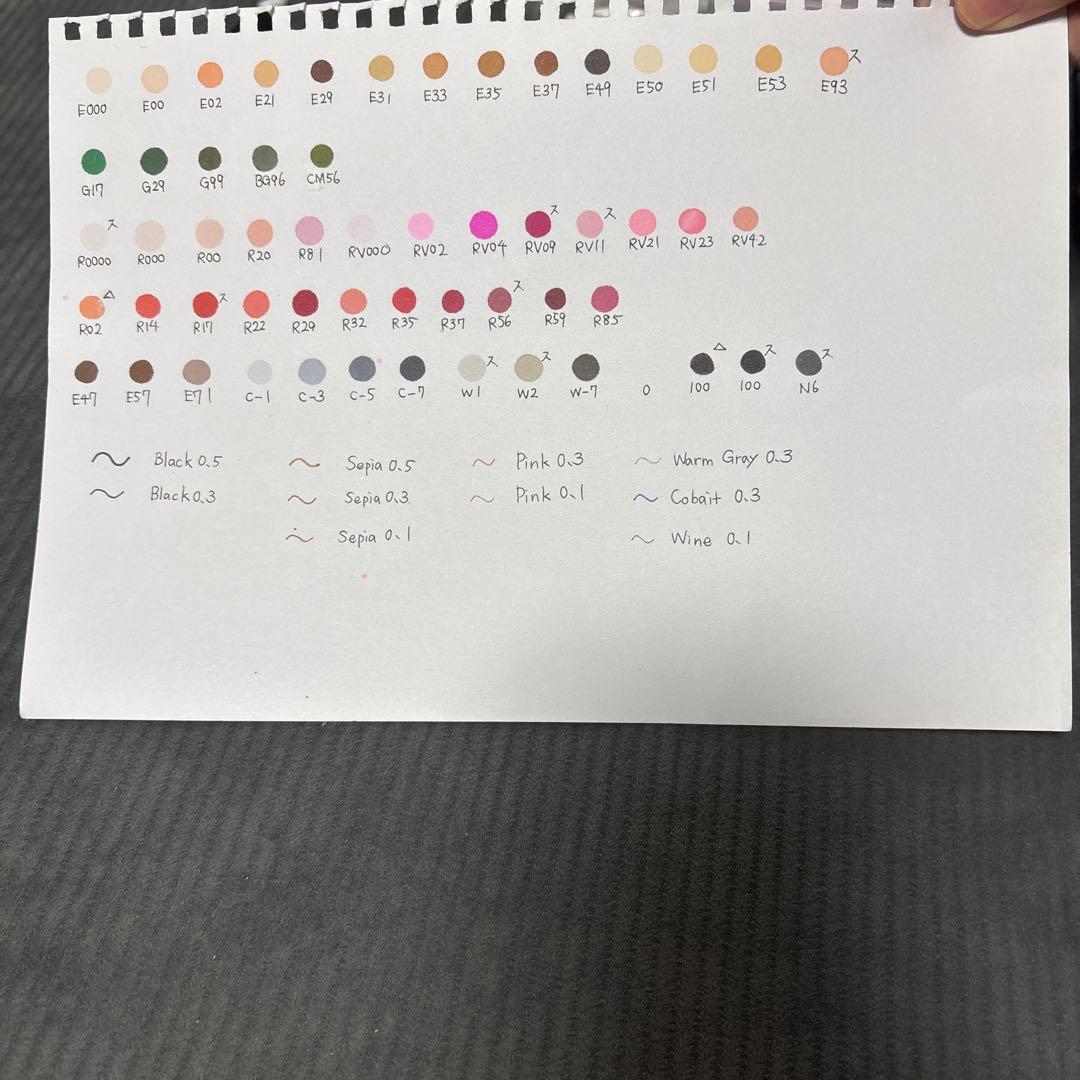 コピック　チャオ　スケッチ　インク等まとめ売り