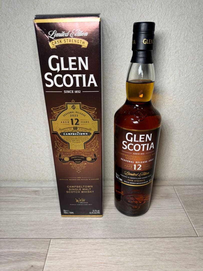 グレンスコシア12年 アモンティリャード シェリーカスク