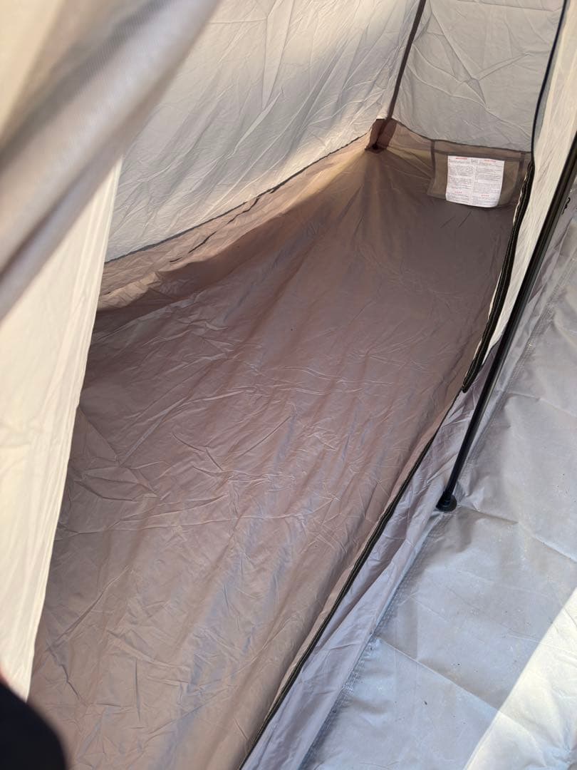 DOD(ディーオーディー) ライダーズワンポールテント グランドシート、おまけ付