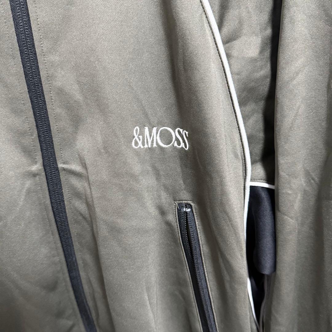 &MOSS ジャージ　ジャケット　モスグリーン　M ほぼ未使用　美品　現行品