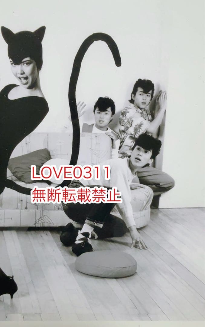 ブラックキャッツ ジャケット用 非売品 生写真 black cats ロカビリー