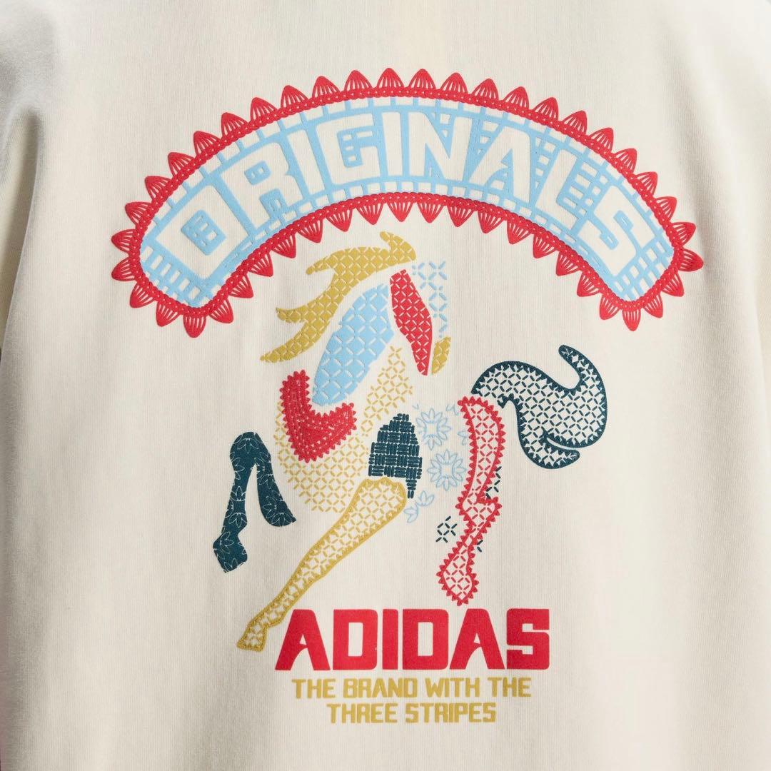 新品S Adidas FW25 CNY 馬年限定 半袖Tシャツ KT0713