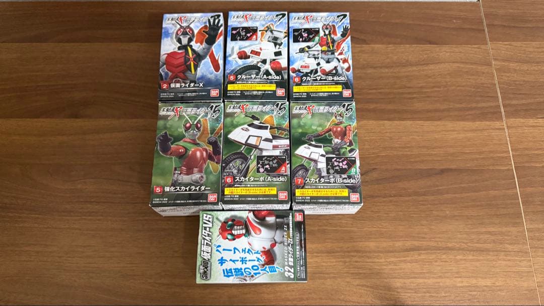 SHODO 仮面ライダー （昭和、新１号〜ＺＸ）