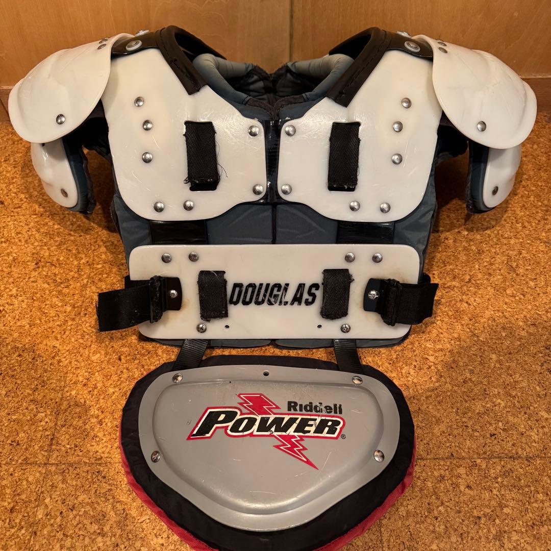 DOUGLAS ショルダーパッド　CP-DB-SP XS バックプレート付