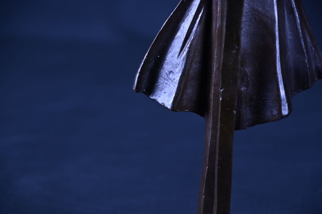 【珍品】幽霊 ブロンズ 置物 ゴースト