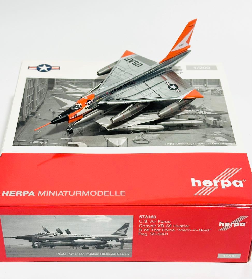 航空機・ヘリコプター HERPA 1/200 Convair XB-58 Hustler