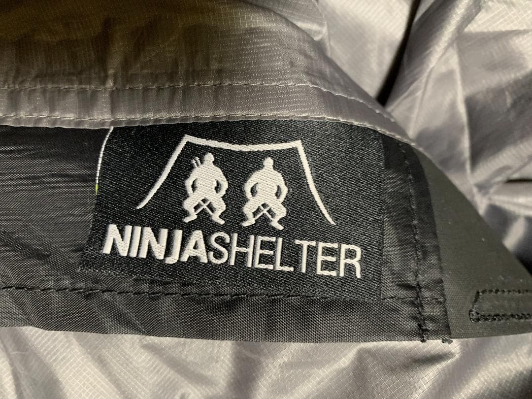 Ninja Shelter ニンジャシェルター ダークグレー + シュリケン
