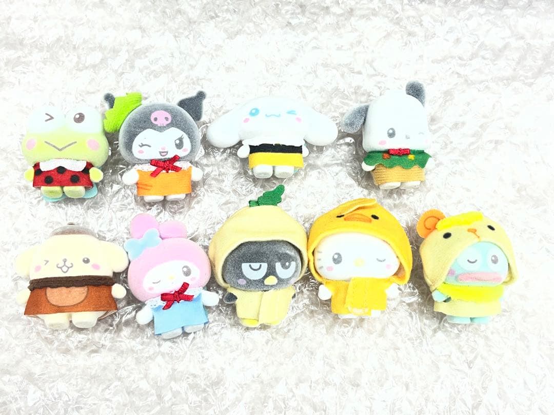 ぷちとも　みんなでおゆうぎ　サンリオキャラクター セット 9体 コンプリート
