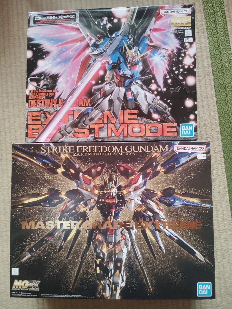 MGEX ストライクフリーダム MG デスティニーガンダム エクストリーム