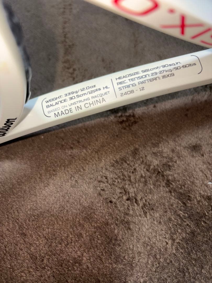 ラケット(硬式用) Wilson Pro Staff Six.One 90 G3