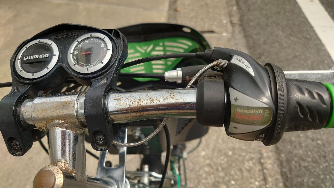 22インチ　6段切替　自転車　子供用　【引取り専用】