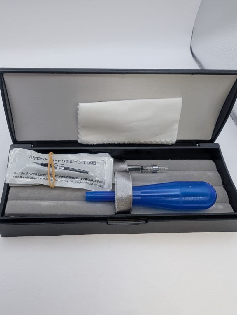 PILOT 万年筆 紫色 マーブル 14K