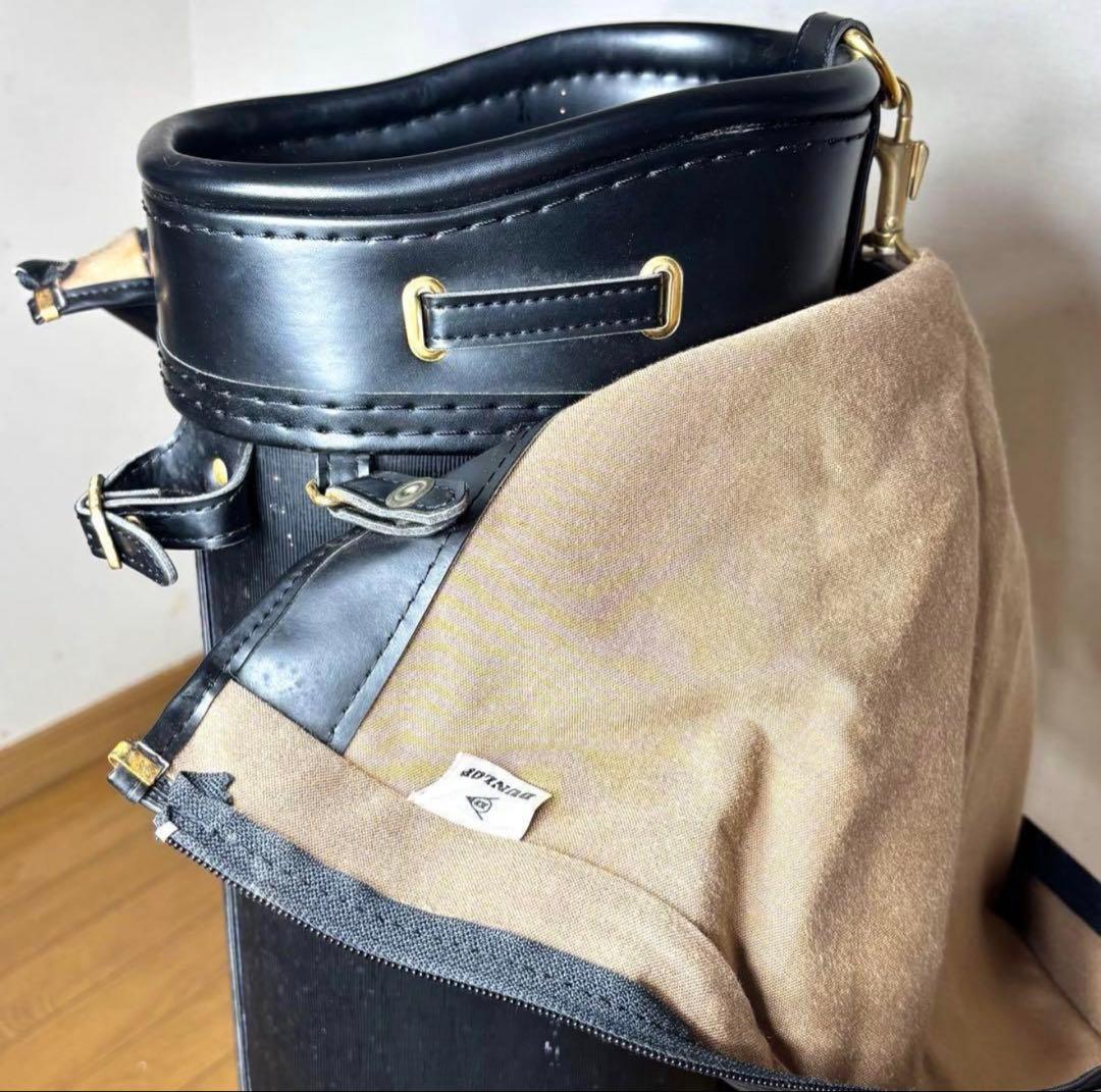 DUNLOP × BALENCIAGA レディース キャディバッグ ブラック