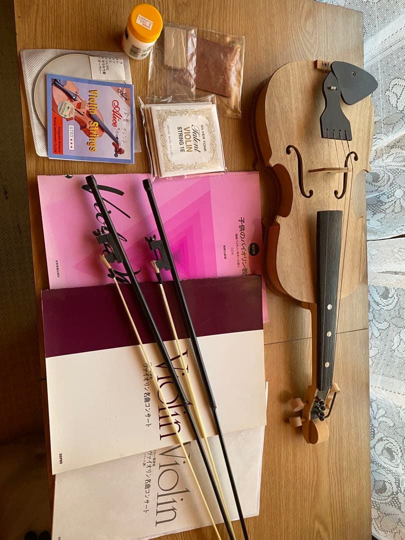 バイオリン バイオリンキット 手作り