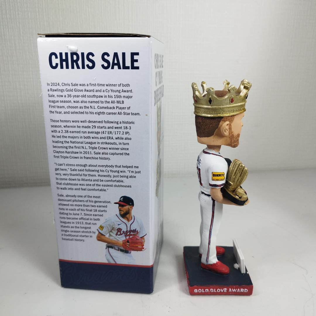 クリス セール サイヤング賞 ボブルヘッド 球場配布品 新品 ピッチャ I429