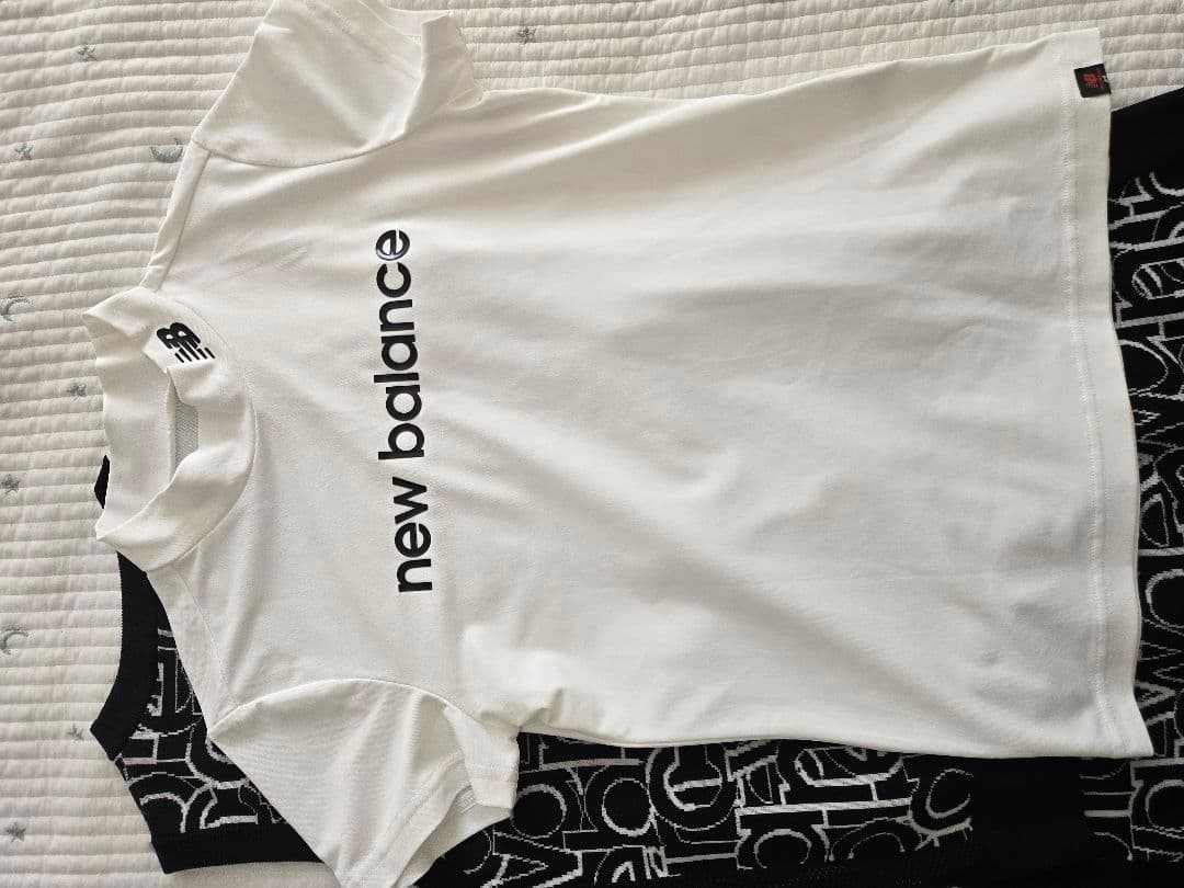 new balance ゴルフウェアセットアップ