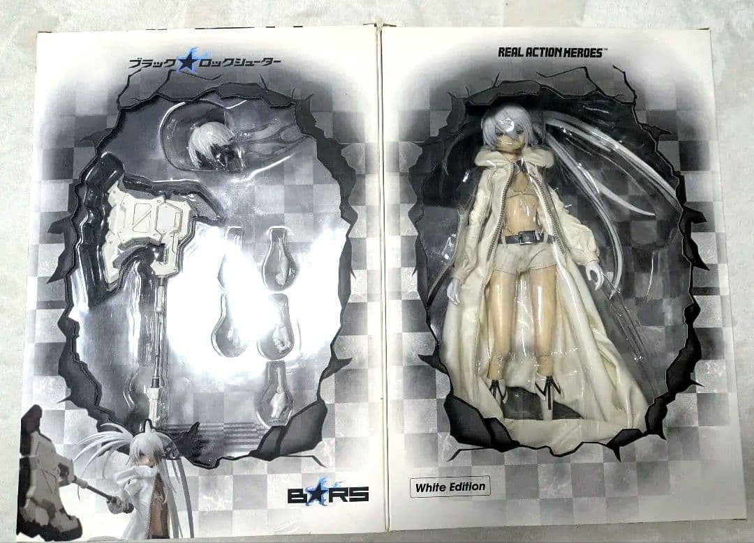 リアルアクションヒーローズ ブラック★ロックシューター ホワイトエディション
