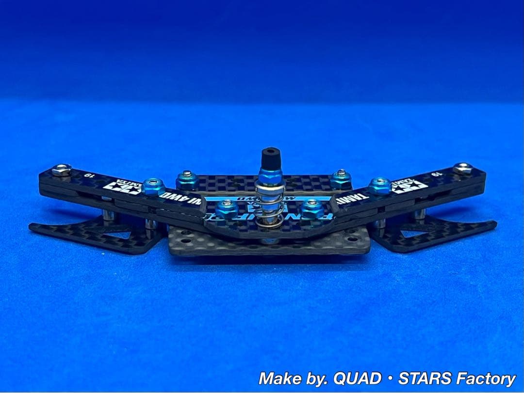 【ミニ四駆・MS用】2軸ATピボット＋1軸リヤアンカー＋お辞儀防止プレート