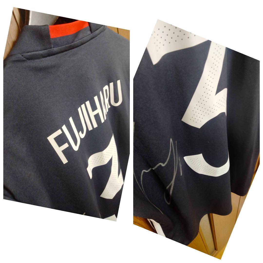 アディダス 日本代表 藤春廣輝 サイン入りユニフォーム 16/17 紙タグ付き