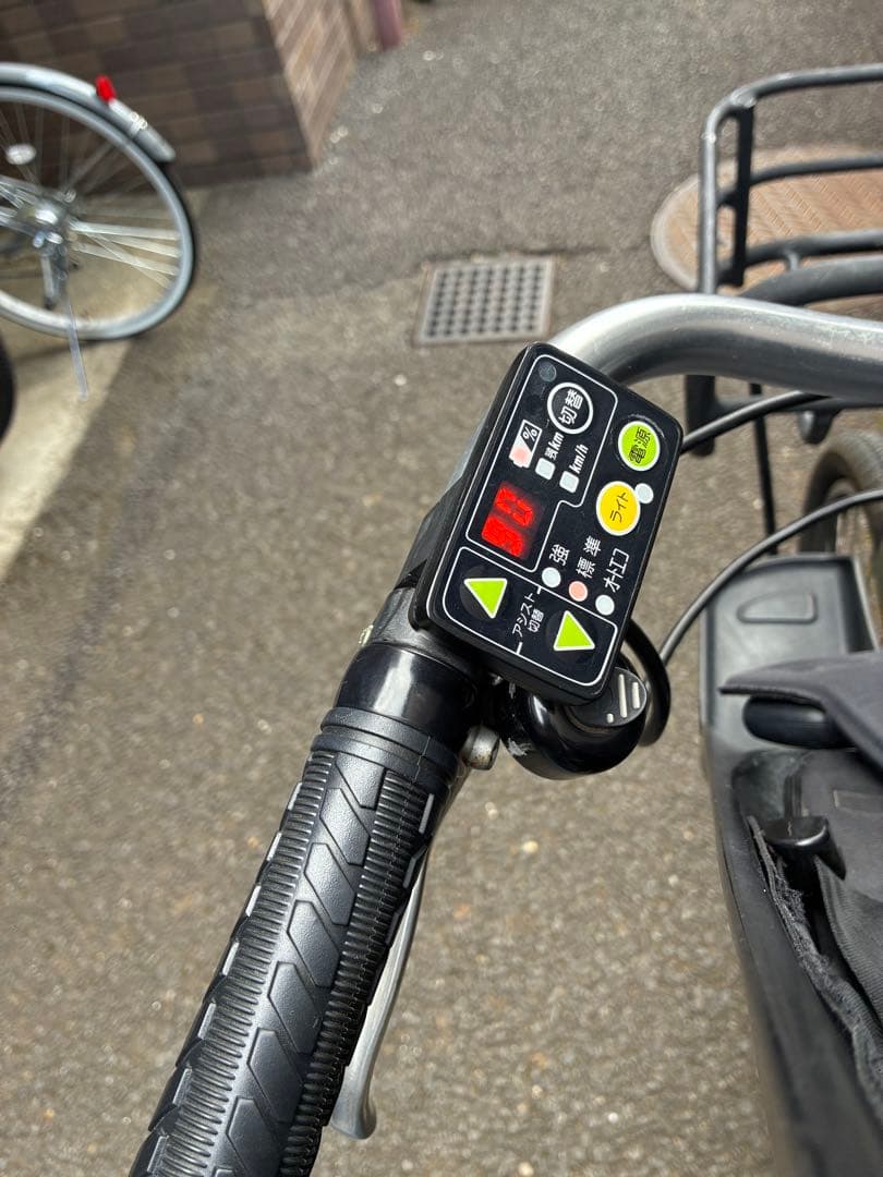 ※引取限定※都内 ハイディー2 電動アシスト自転車 チャイルドシート2つ付き