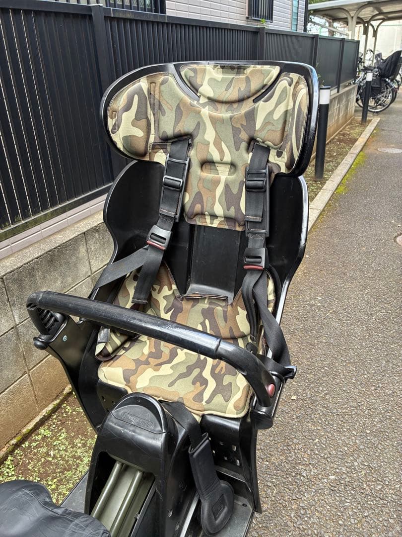 ※引取限定※都内 ハイディー2 電動アシスト自転車 チャイルドシート2つ付き