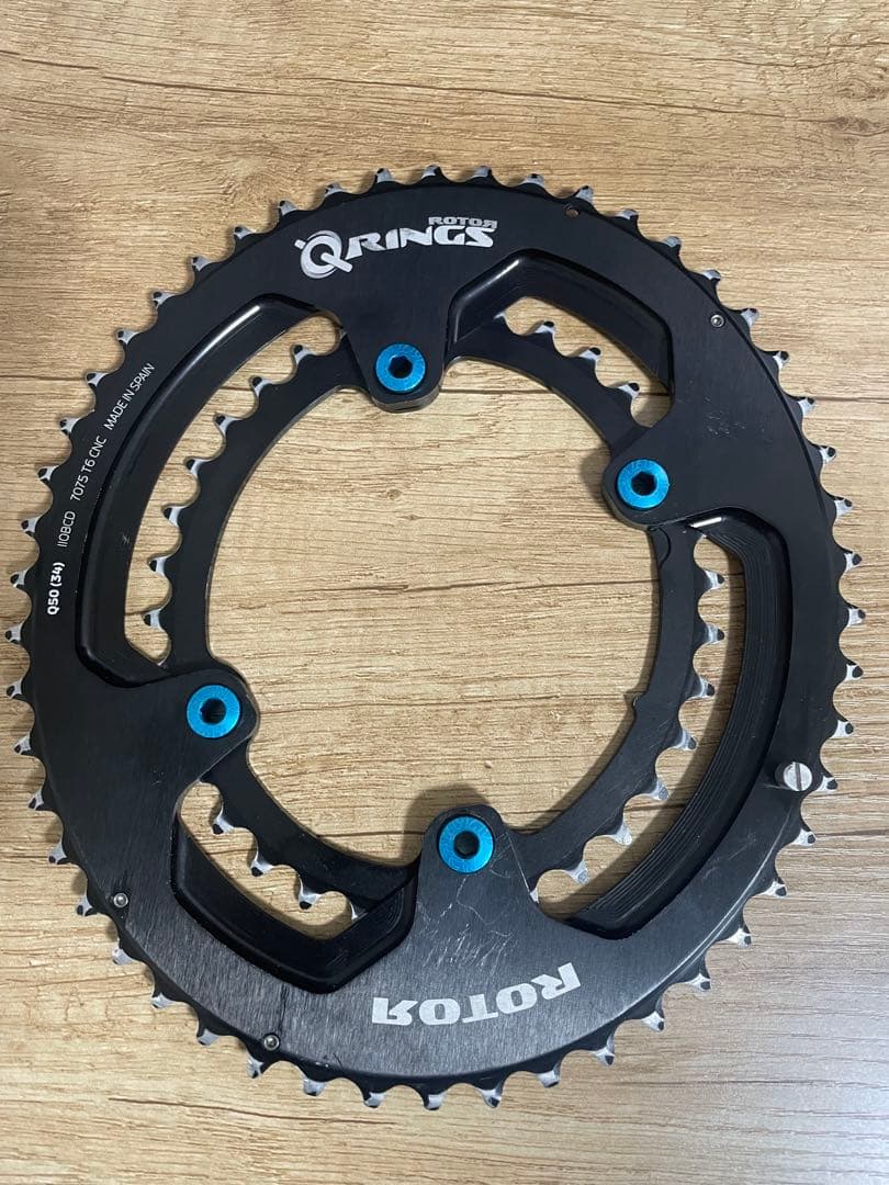 rotor rings 50-34t bcd110 kcnc ボルト付き
