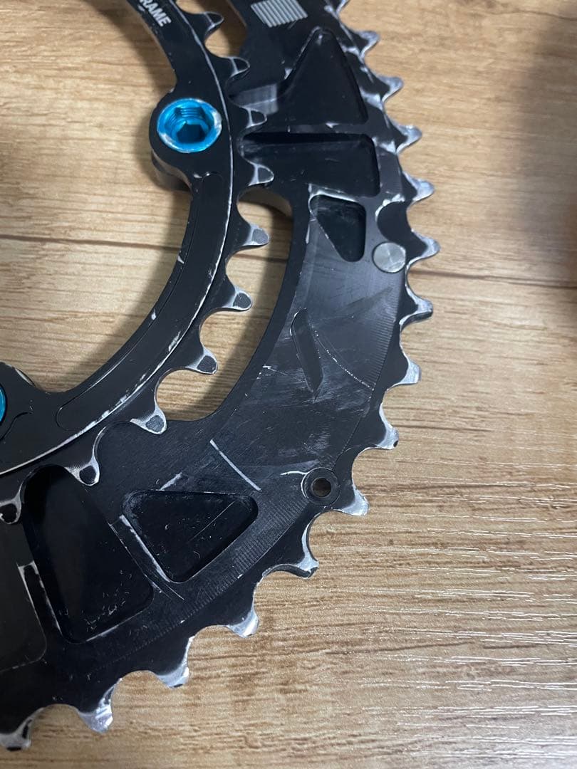 rotor rings 50-34t bcd110 kcnc ボルト付き