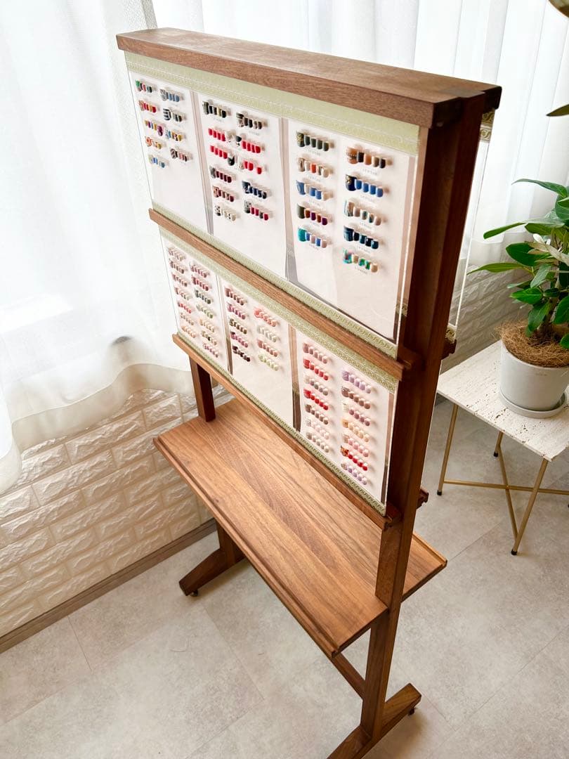 【定価15万のオーダーメイド品】ネイルディスプレイ台　ネイルサンプルディスプレイ