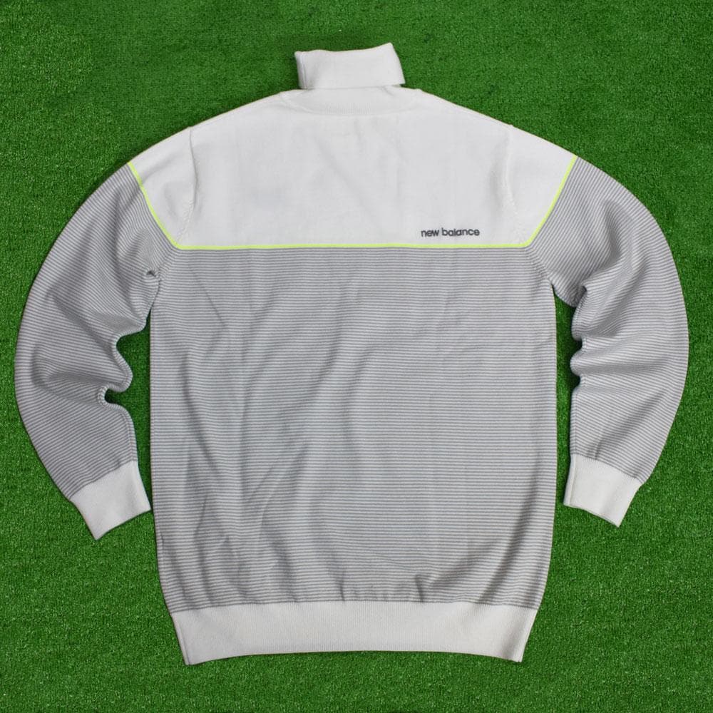 た*か様 ニューバランス ゴルフ タートルネックセーター【ホワイト/５】新品！