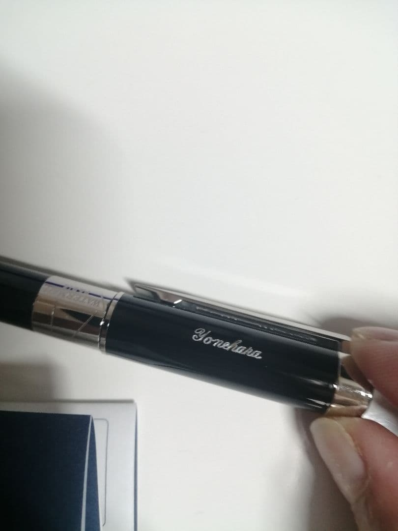 早い者勝ち！美品【新品】WATERMANパースペクティブBLACKFP保証書付き