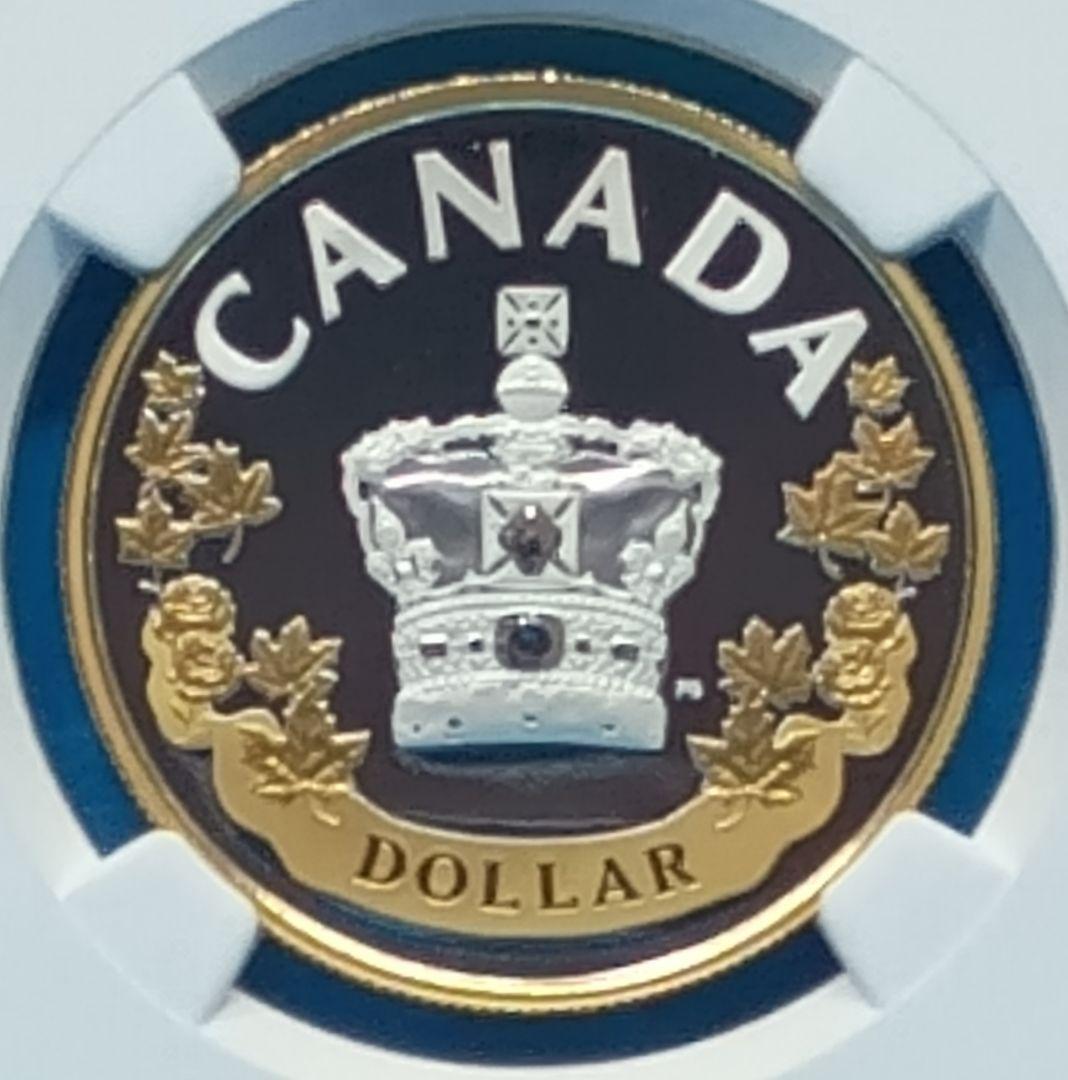 2022 大英帝国王冠 Gilt $1 プルーフ銀貨 NGC PF70UCFR