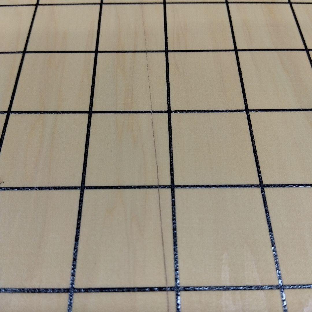 【国産　本榧　6寸碁盤　木表　未使用】