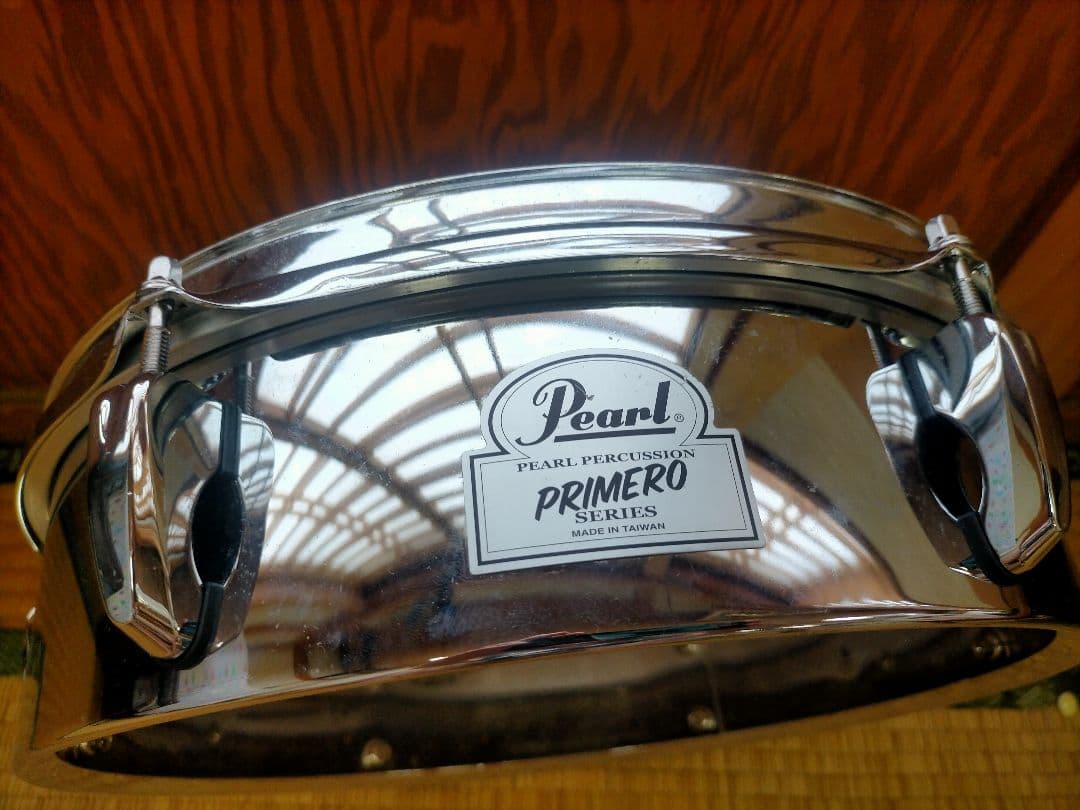 Pearl シングルタム ティンバレス PRIMERO 13インチ ホルダー付
