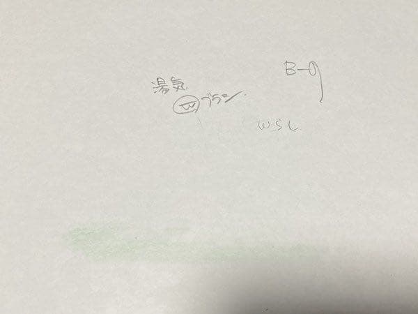 新世紀エヴァンゲリオン　直筆原画　ラフ画