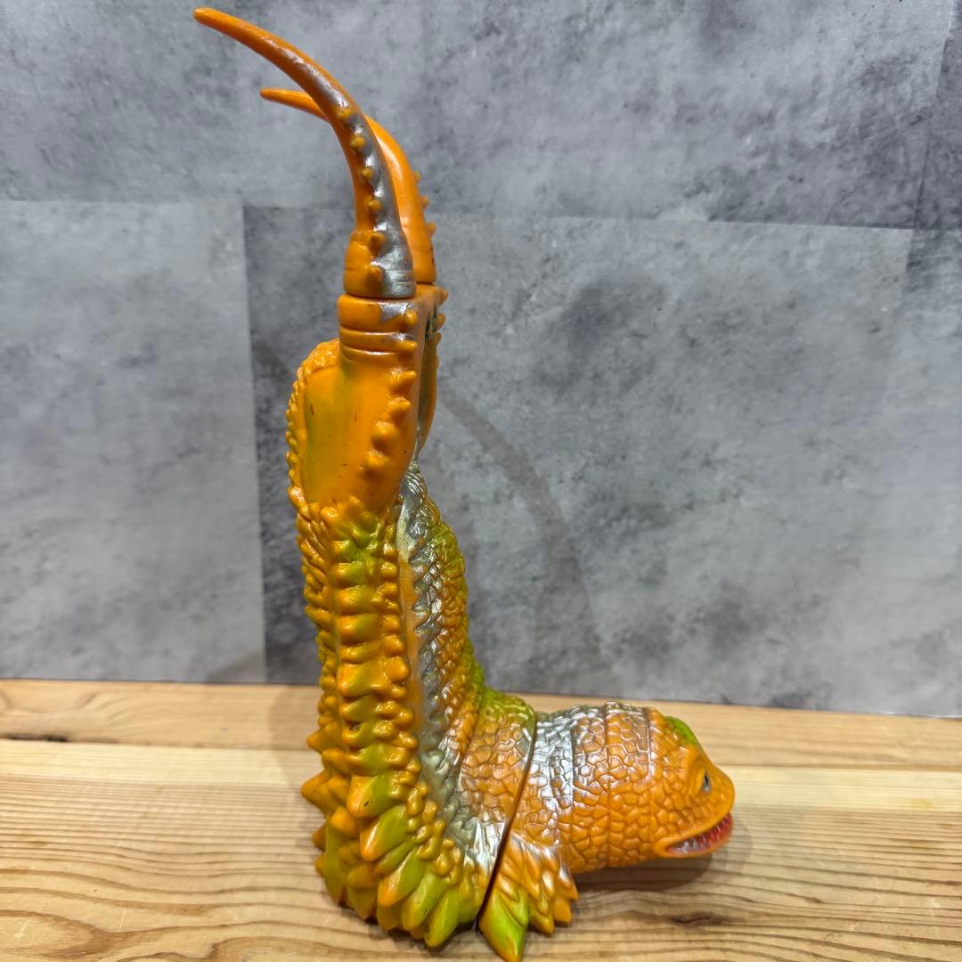 ブルマァク　ツインテール　ソフビ　黄成型　22cm　当時物