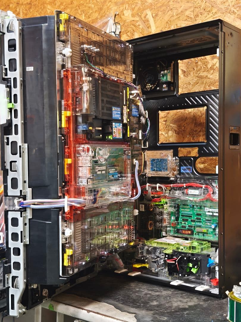 【本州送料込】e 新・必殺仕置人 超斬撃99 簡易ユニット付 筐体バイブ弱め？