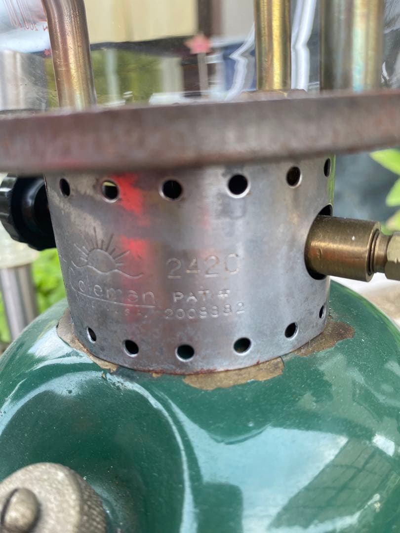 コールマン　ガソリンランタン　242C